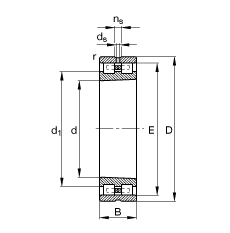 ALS NN3022-AS-K-M-SP, (j) DIN 5412-4 (bio)(zhn)Ҫߴ, ǶλS, pУFF 1:12 ɷx, ּpСď(ni)϶ƹ