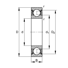 S 61800-2Z, (j) DIN 625-1 (bio)(zhn)Ҫߴ, ɂ(c)g϶ܷ