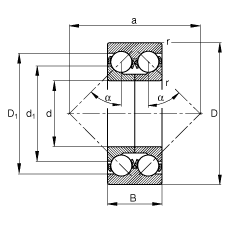 ǽ|S 3306-DA, (j) DIN 628-3 ˜ʵҪߴpУɷxʷփȦ|  = 45
