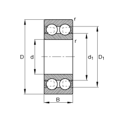 S 4312-B-TVH, (j) DIN 625-3 ˜ʵҪߴp