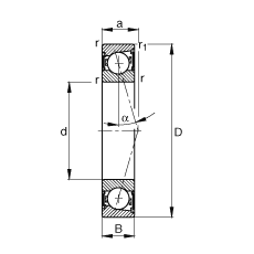 SS B71908-C-2RSD-T-P4S, {(dio)(ji)Ɍb|  = 15ɂ(c)ܷǽ|Ӈ(yn)